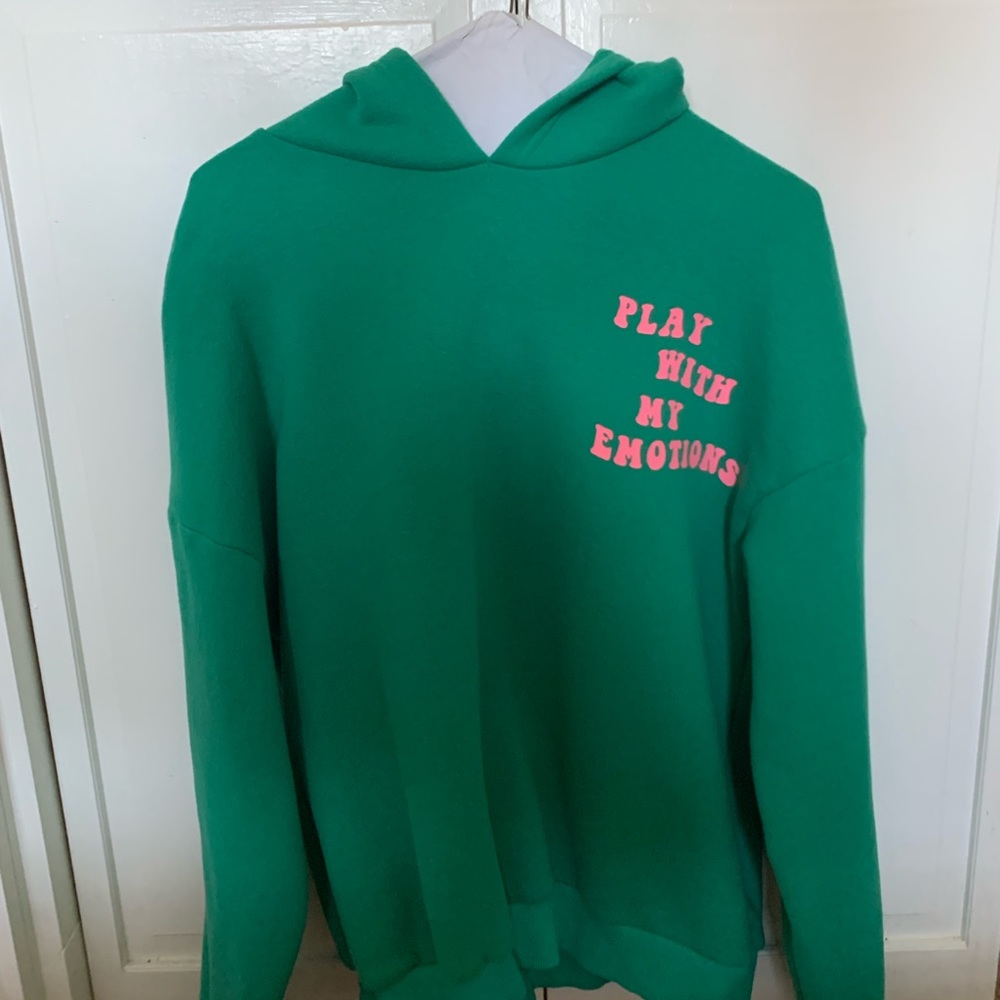 Edikted green sweatshirt